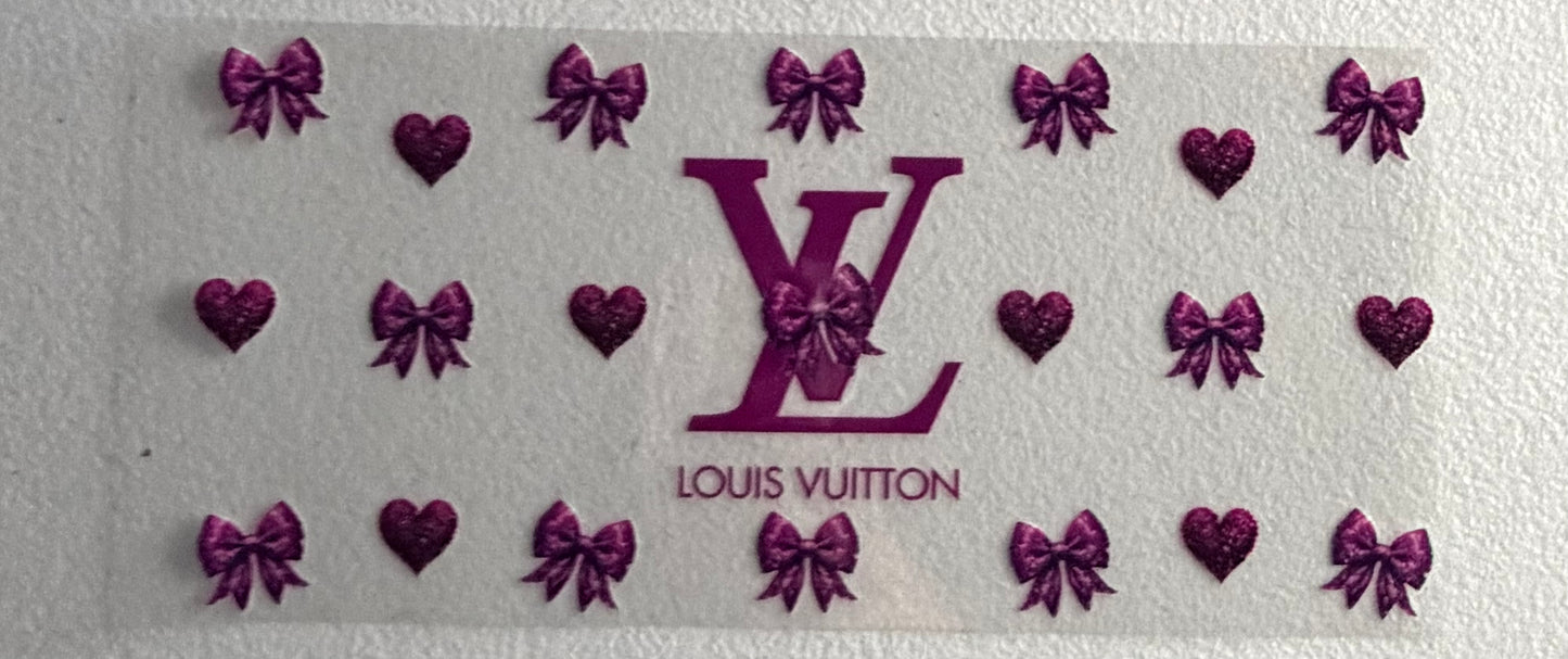 Lv heart bow
