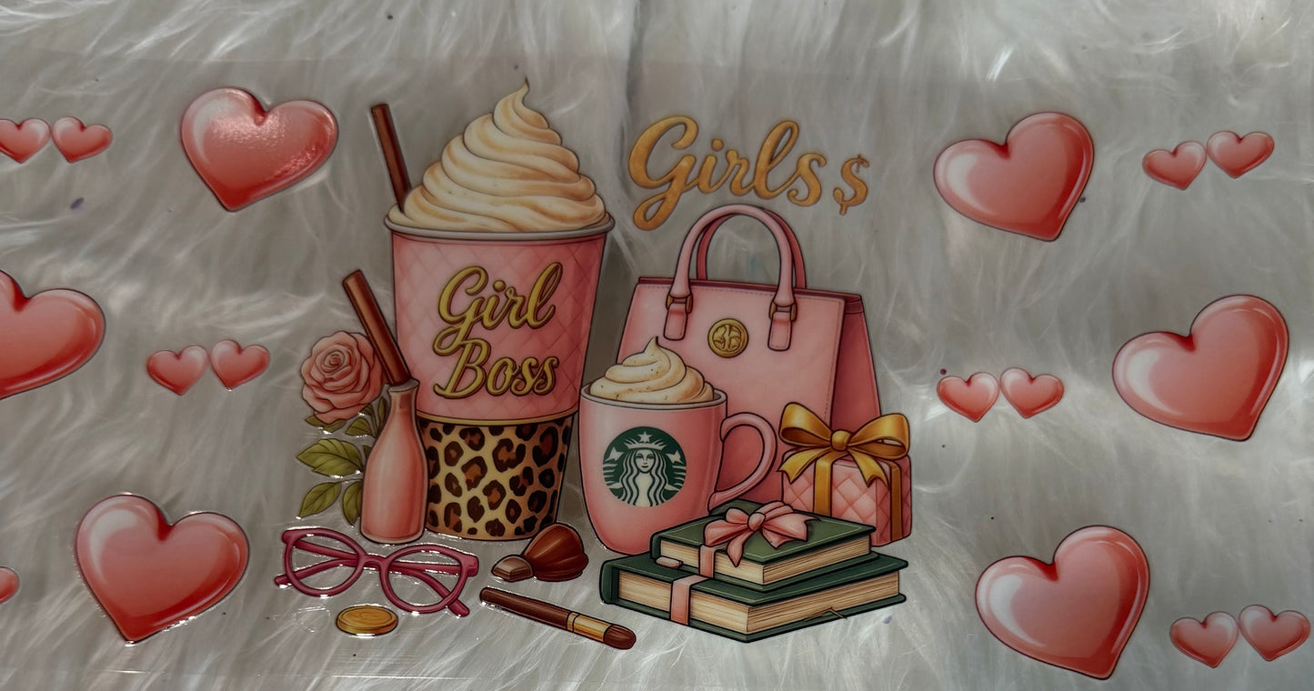 Girl boss pink