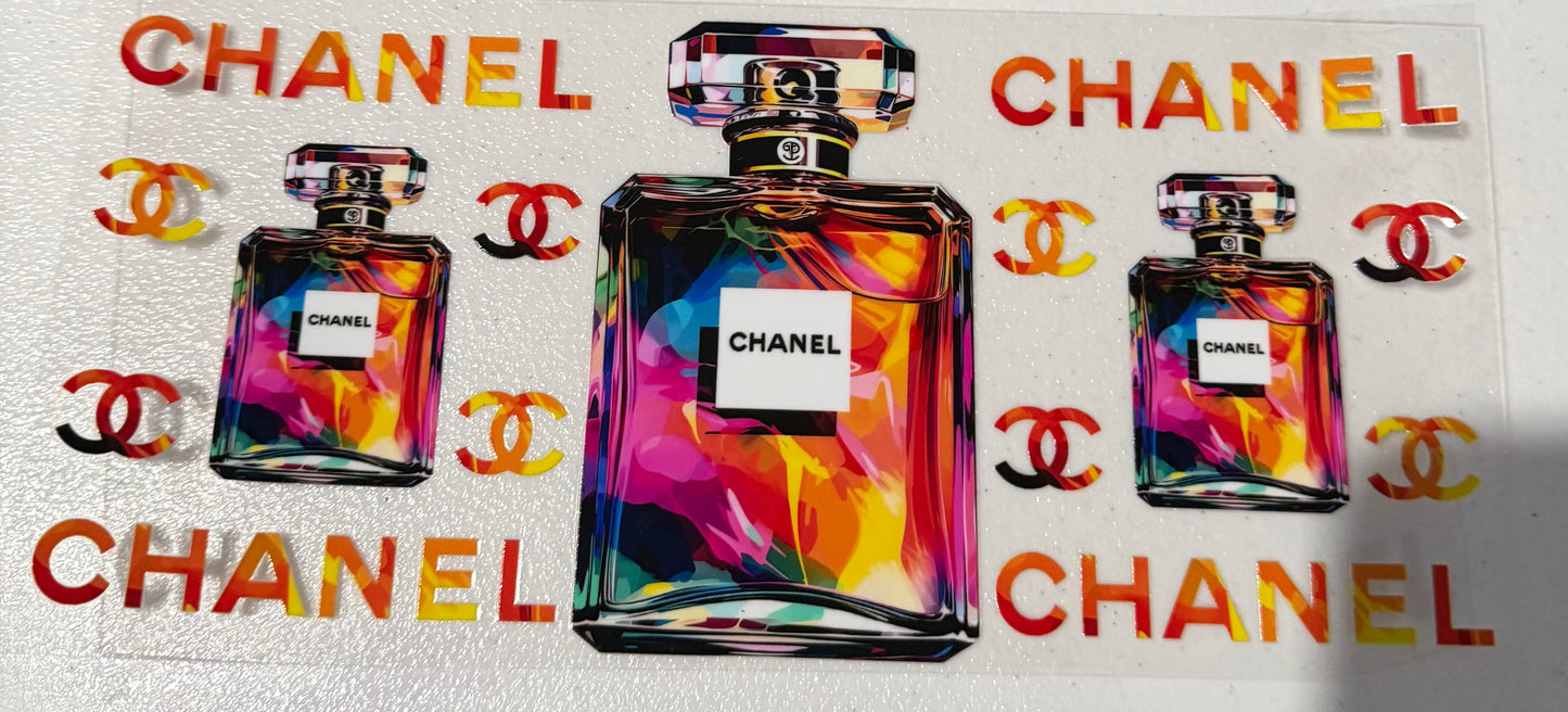 channel perfume multicolor