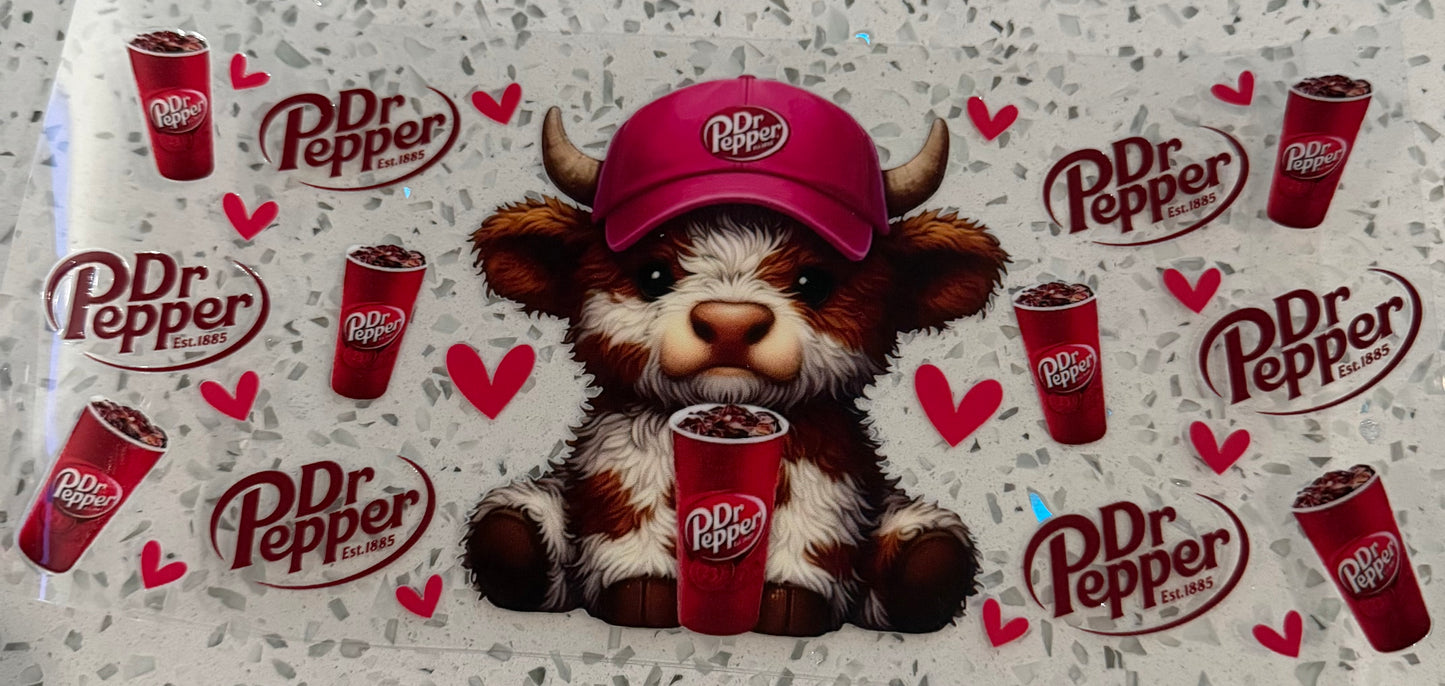 Dr Pepper cow