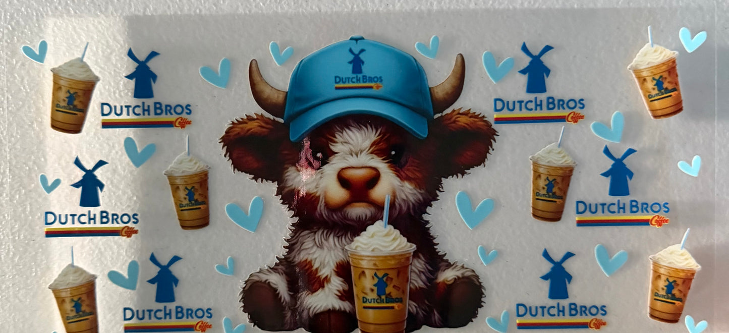 Dutch Bros cow