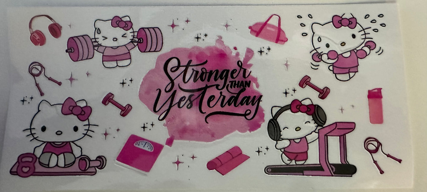 Hello kitty strong now