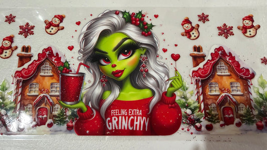 Girl grinch