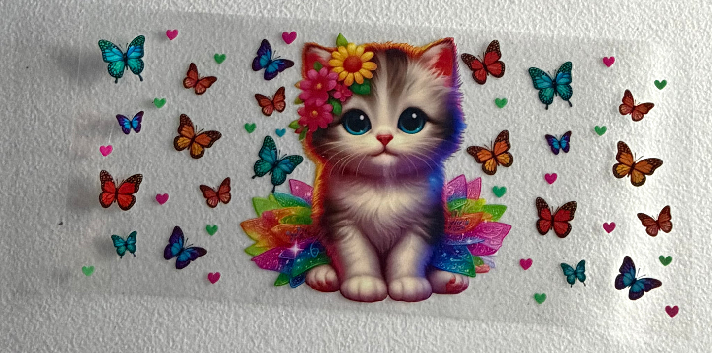 Cat colorful
