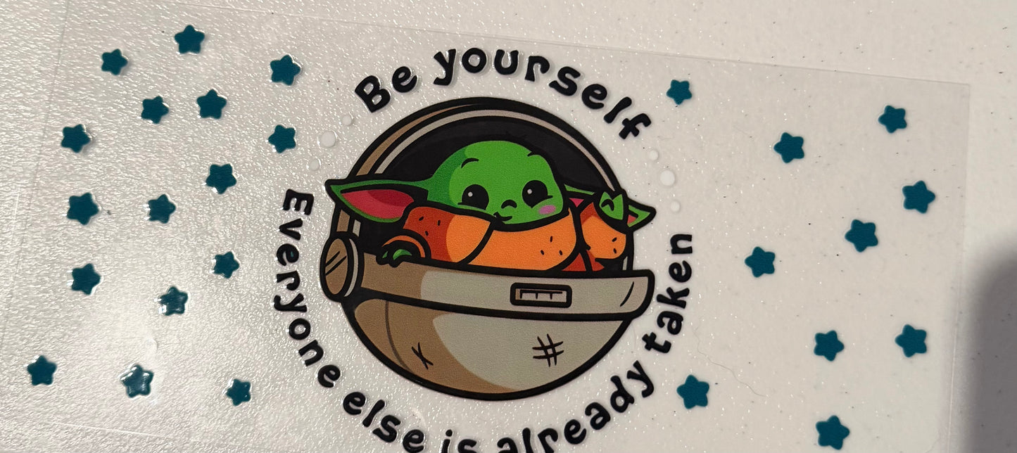 Be yourself, baby Yoda