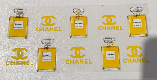 Channel perfume yellow