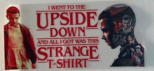 Upside down stranger things