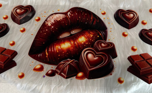 Chocolate and lips