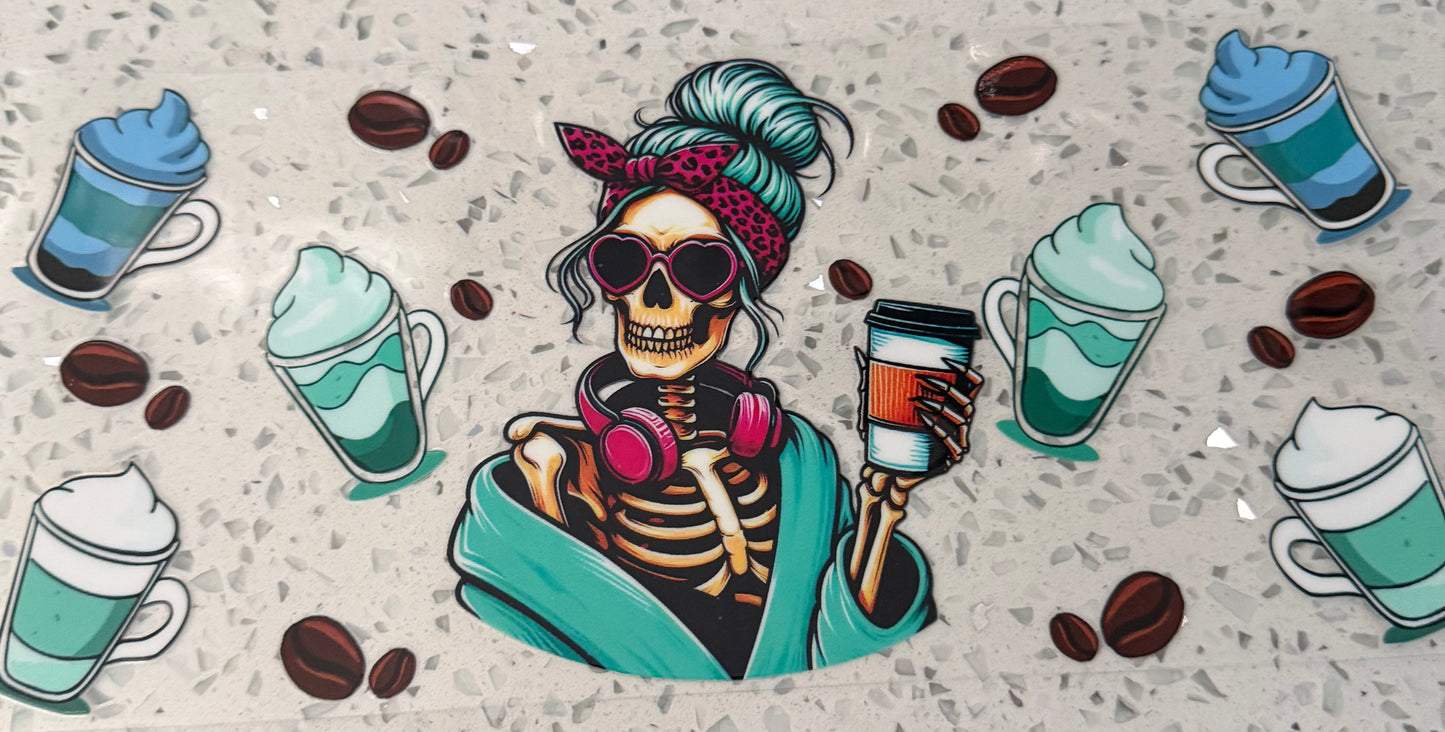 Skeleton coffee
